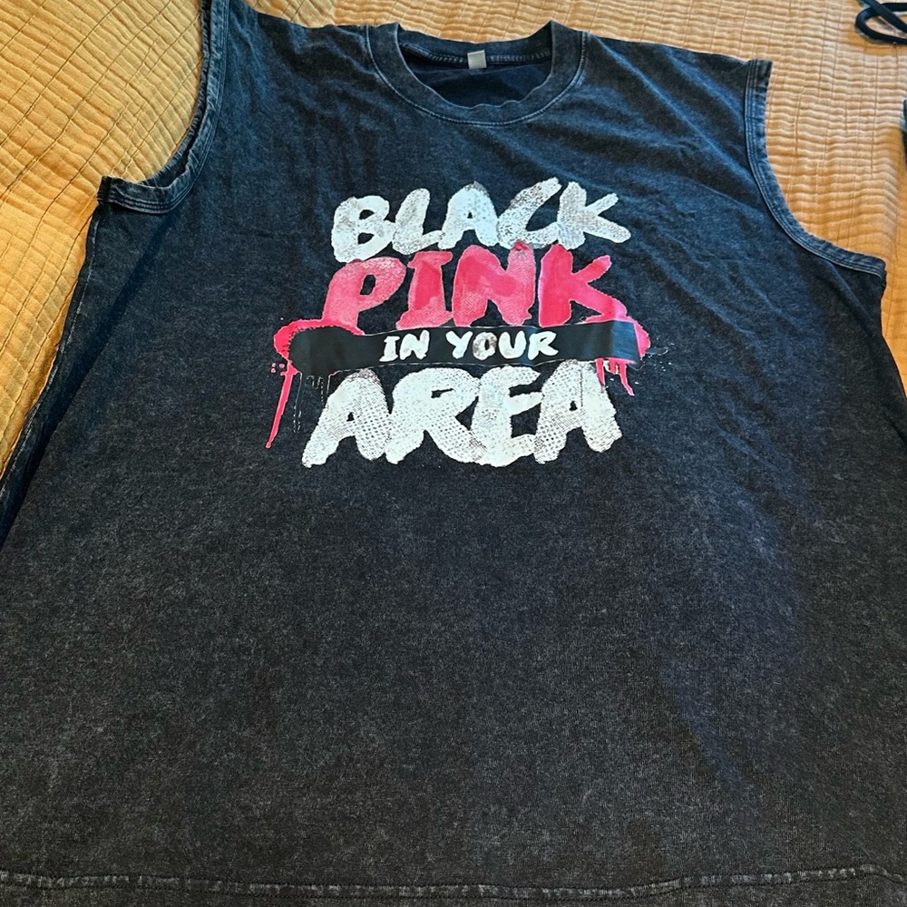Blackpink Graphic Sleeveless Shirt